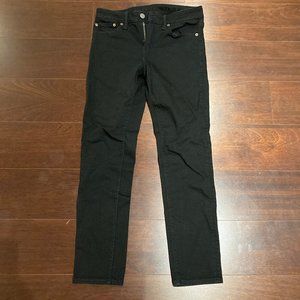American Eagle black airflex+ 29x30 skinny jeans